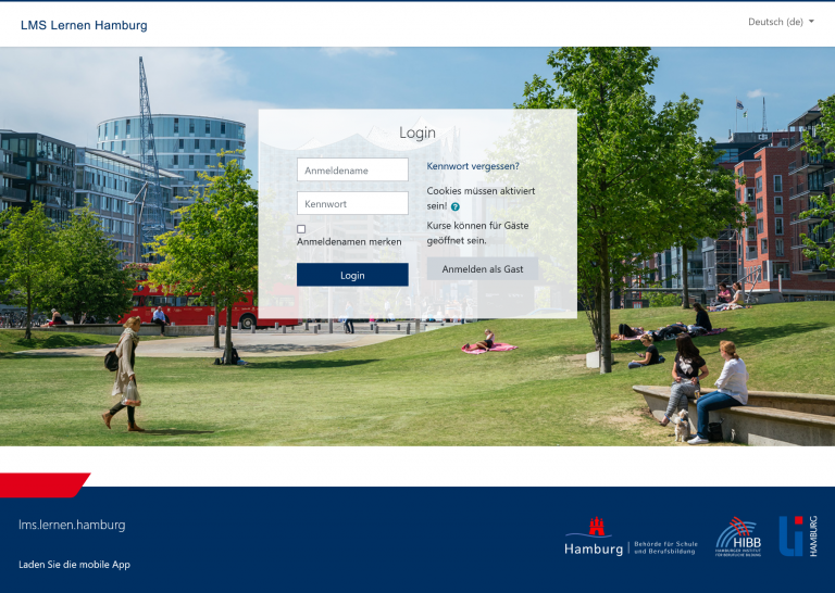 Mehr über den Artikel erfahren LMS.lernen.hamburg – Hamburgs Lernmanagementsystem