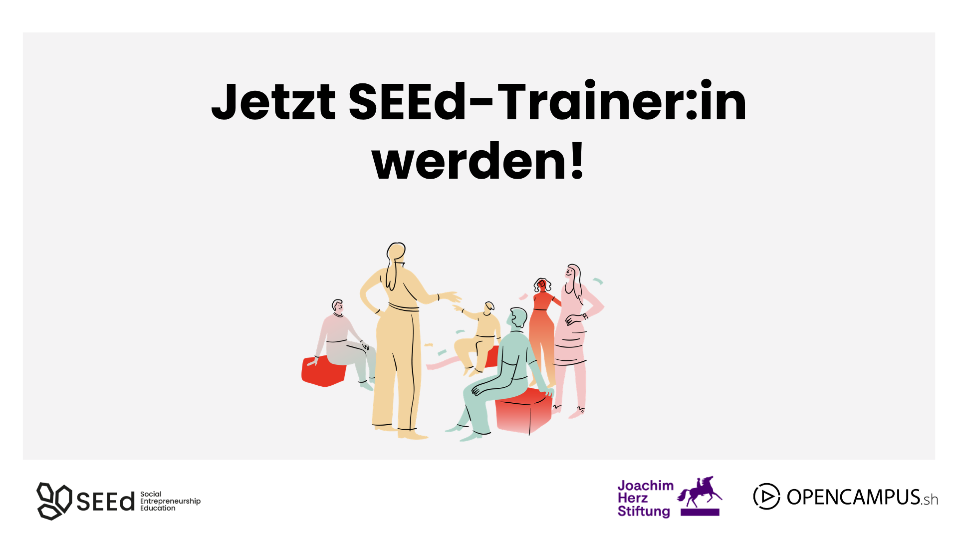 Jetzt SEEd-Trainer:in werden – Ausbildung am 4./5.9.2026 in Hamburg