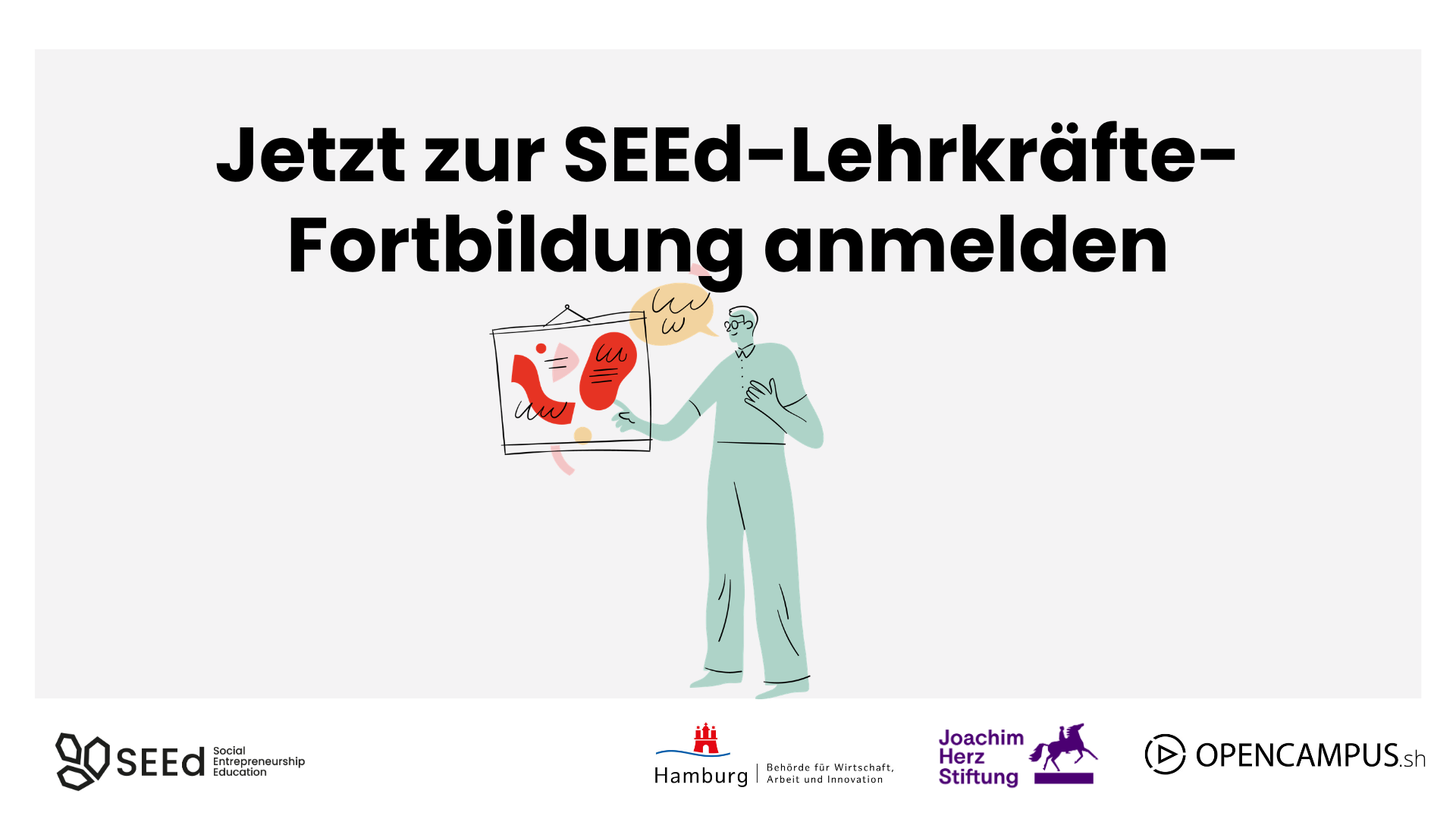 Lehrkäfte-Fortbildungen “Schule x Startups” im Schuljahr 2026/27 (1 von 4: Überblick)